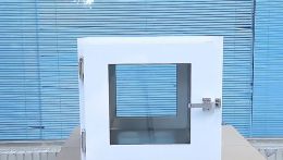 Powder-Coated Pass-Through Window