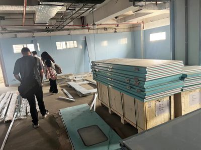 Operating theater in the Bangladesh hospital